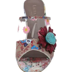 Laura Vita Luciao 16, Plateau-Pantoletten, Damen, Grau