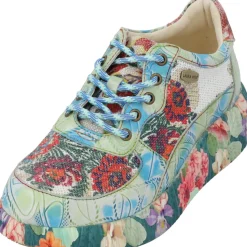 Laura Vita Nikito 02, Schnürschuhe, Damen, Mehrfarbig/Blau