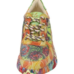 Laura Vita Nikito 02, Schnürschuhe, Damen, Mehrfarbig/Gelb