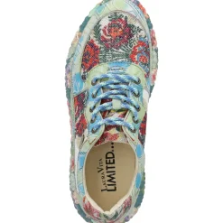 Laura Vita Nikito 02, Schnürschuhe, Damen, Mehrfarbig/Blau