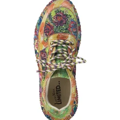 Laura Vita Nikito 02, Schnürschuhe, Damen, Mehrfarbig/Gelb