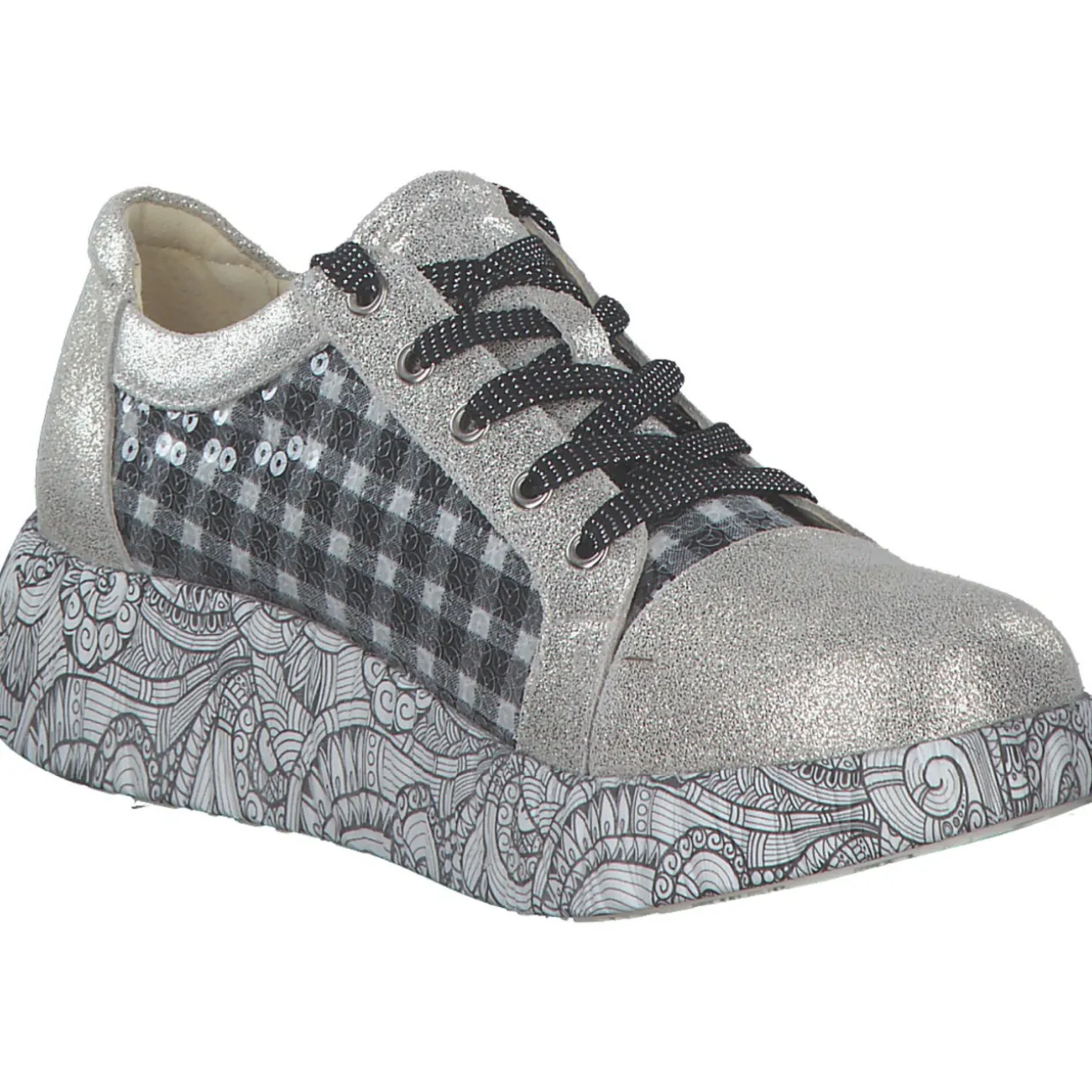 Laura Vita Nikito 69, Schnürschuhe, Damen, BLANC