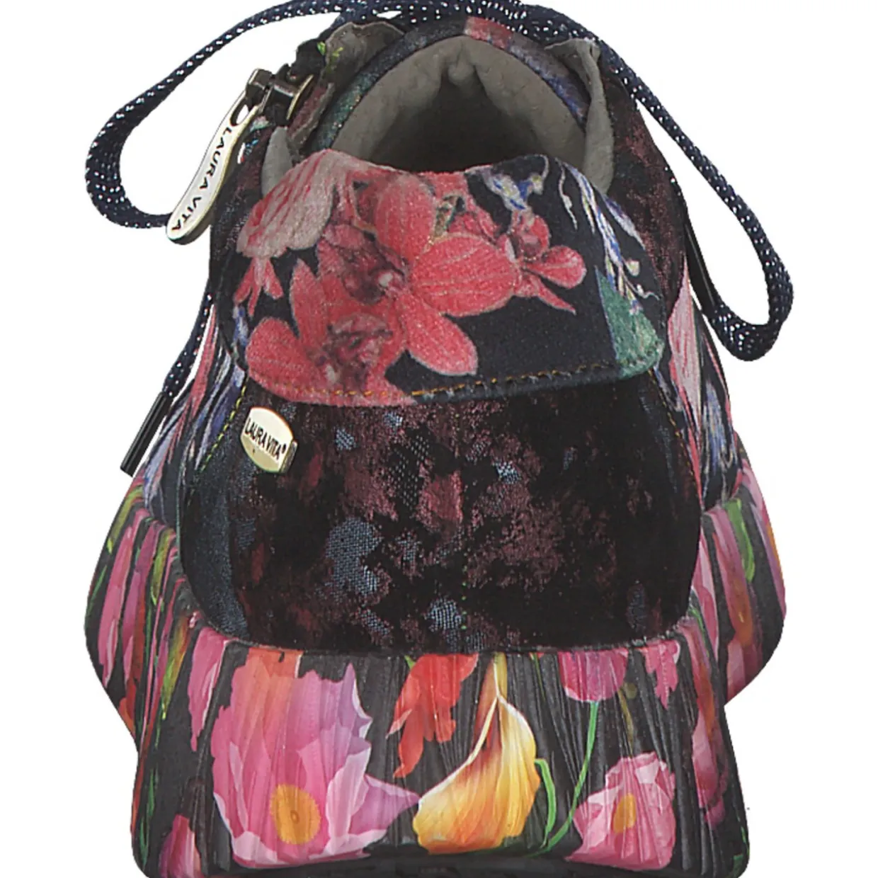 Laura Vita NIKITO-44, Schnürschuhe, Damen, Schwarz (Noir)