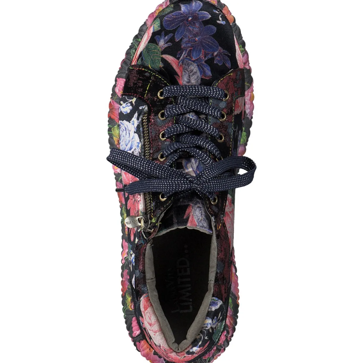 Laura Vita NIKITO-44, Schnürschuhe, Damen, Schwarz (Noir)