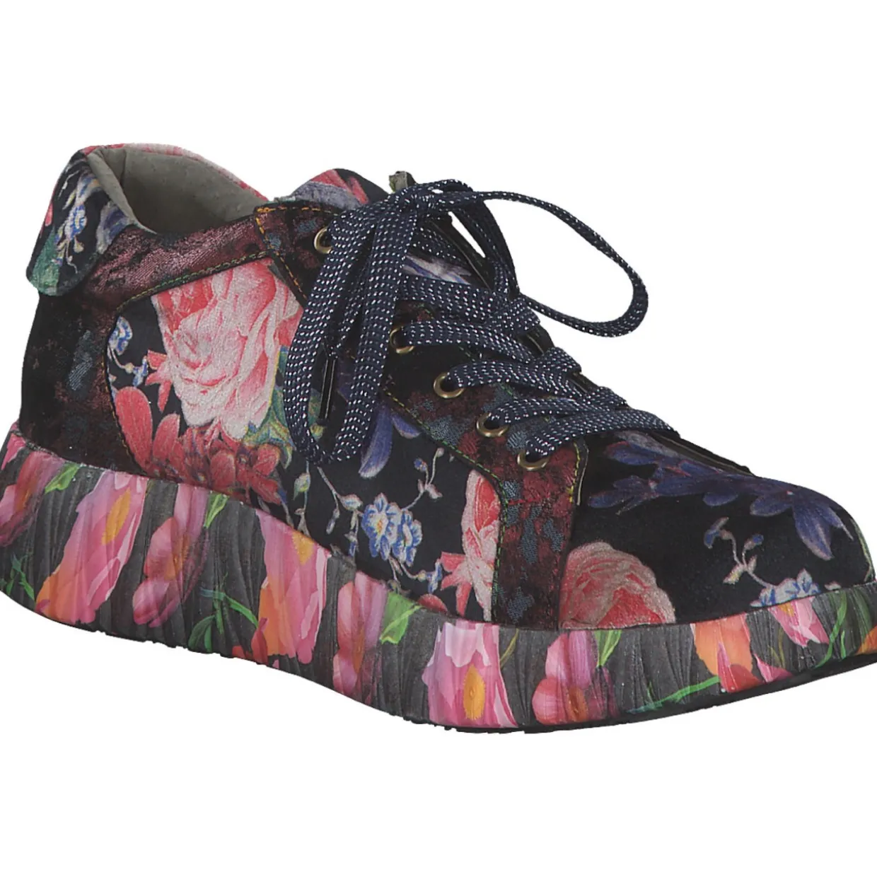 Laura Vita NIKITO-44, Schnürschuhe, Damen, Schwarz (Noir)