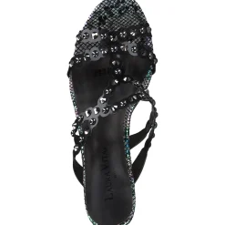 Laura Vita Nino 06, Plateau-Pantoletten, Damen, Schwarz/Grau