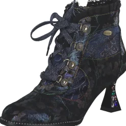 Laura Vita OLIVEO-03, Stiefeletten, Damen, BLEU