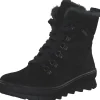 Legero 2-000530-0000 NOVARA, Schnürstiefel, Damen, schwarz (schwarz)