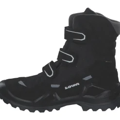 Lowa 641540/651540/9930 Milo Evo GTX Hi Jr., Winterstiefel, Kinder, Schwarz/Grau