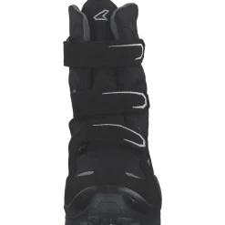 Lowa 641540/651540/9930 Milo Evo GTX Hi Jr., Winterstiefel, Kinder, Schwarz/Grau