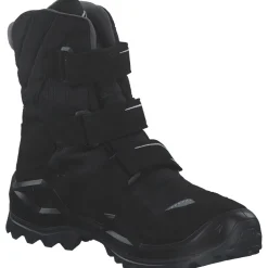 Lowa 641540/651540/9930 Milo Evo GTX Hi Jr., Winterstiefel, Kinder, Schwarz/Grau
