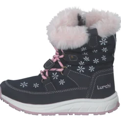 Lurchi 63L0013003, Winterstiefel, Kinder, navy/rose