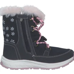 Lurchi 63L0013003, Winterstiefel, Kinder, navy/rose