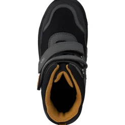 Lurchi 63L1033013, Winterstiefel, Kinder, black-yellow