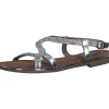 Marco Tozzi 28143, Keilsandaletten, Damen, SILVER COMB