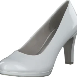 Marco Tozzi 22412, Klassische Pumps, Damen, WHITE PATENT