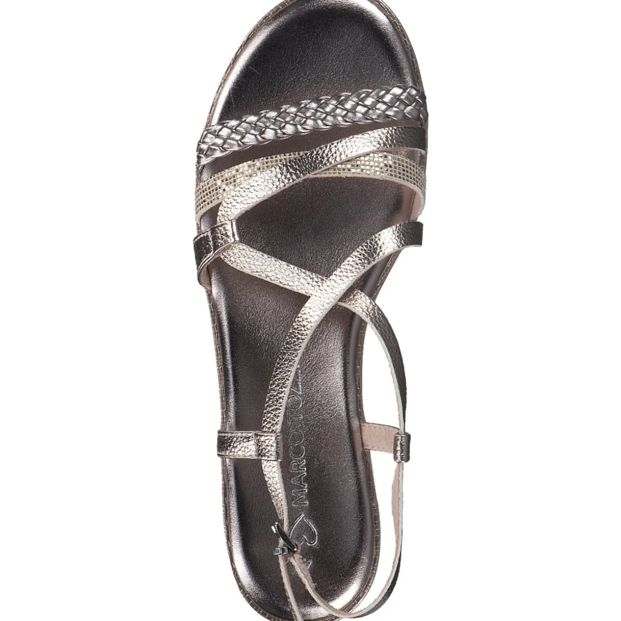 Marco Tozzi 2-28616-42/532 M2861642, Keilsandaletten, Damen, ROSE MET. COMB