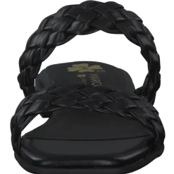 Marco Tozzi 87110, Pantoletten, Damen, Schwarz