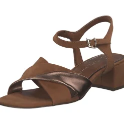 Marco Tozzi 28040, Plateau-Sandaletten, Damen, Braun