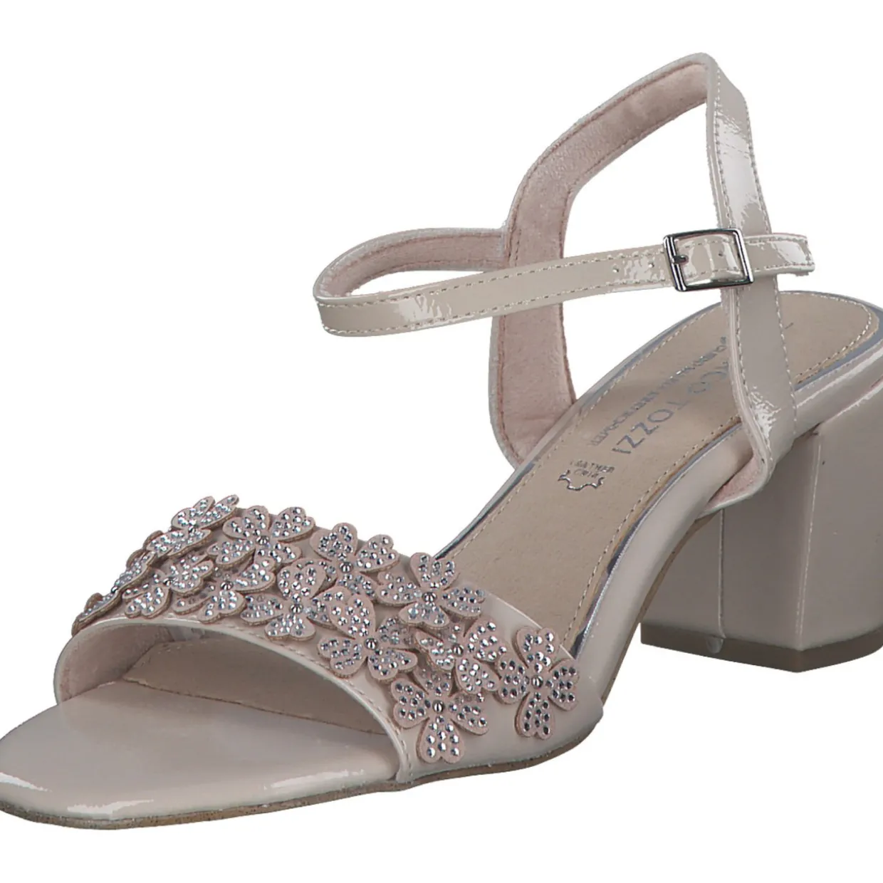 Marco Tozzi 88300, Plateau-Sandaletten, Damen, Beige (Powder)