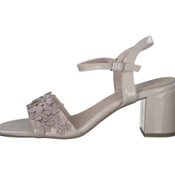 Marco Tozzi 88300, Plateau-Sandaletten, Damen, Beige (Powder)