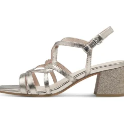 Marco Tozzi 28359, Plateau-Sandaletten, Damen, rose metallic