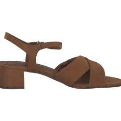 Marco Tozzi 28040, Plateau-Sandaletten, Damen, Braun