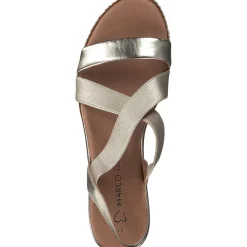 Marco Tozzi 28721, Plateau-Sandaletten, Damen, gold