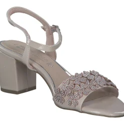 Marco Tozzi 88300, Plateau-Sandaletten, Damen, Beige (Powder)