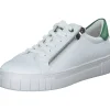 Marco Tozzi 23764, Schnürschuhe, Damen, WHITE/GREEN