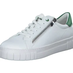 Marco Tozzi 23764, Schnürschuhe, Damen, WHITE/GREEN