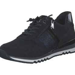 Marco Tozzi 2-23707-41/888, Schnürschuhe, Damen, Blau (Dk.Navy comb)