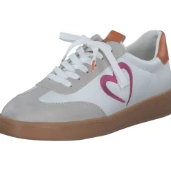 Marco Tozzi 83701-44, Schnürschuhe, Damen, WHITE/PINK