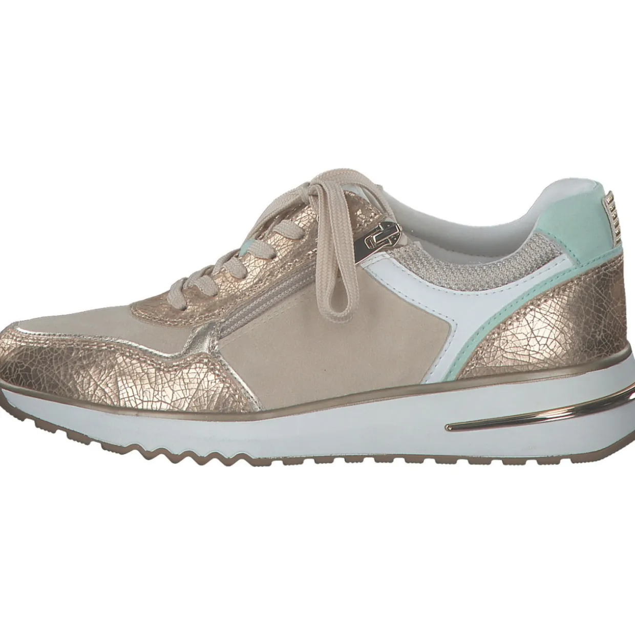 Marco Tozzi 23770, Schnürschuhe, Damen, GOLD COMB