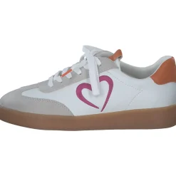 Marco Tozzi 83701-44, Schnürschuhe, Damen, WHITE/PINK
