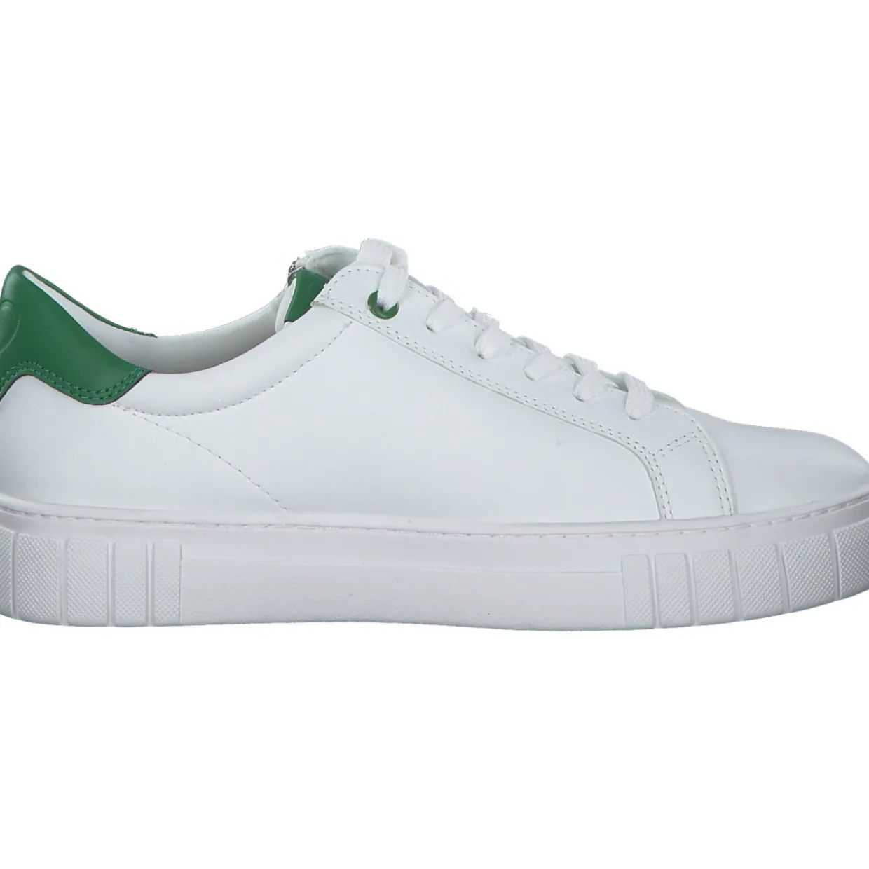 Marco Tozzi 23764, Schnürschuhe, Damen, WHITE/GREEN