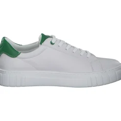 Marco Tozzi 23764, Schnürschuhe, Damen, WHITE/GREEN