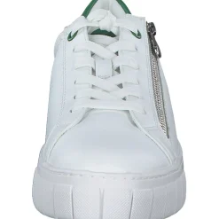 Marco Tozzi 23764, Schnürschuhe, Damen, WHITE/GREEN