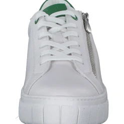 Marco Tozzi 23764, Schnürschuhe, Damen, WHITE/GREEN