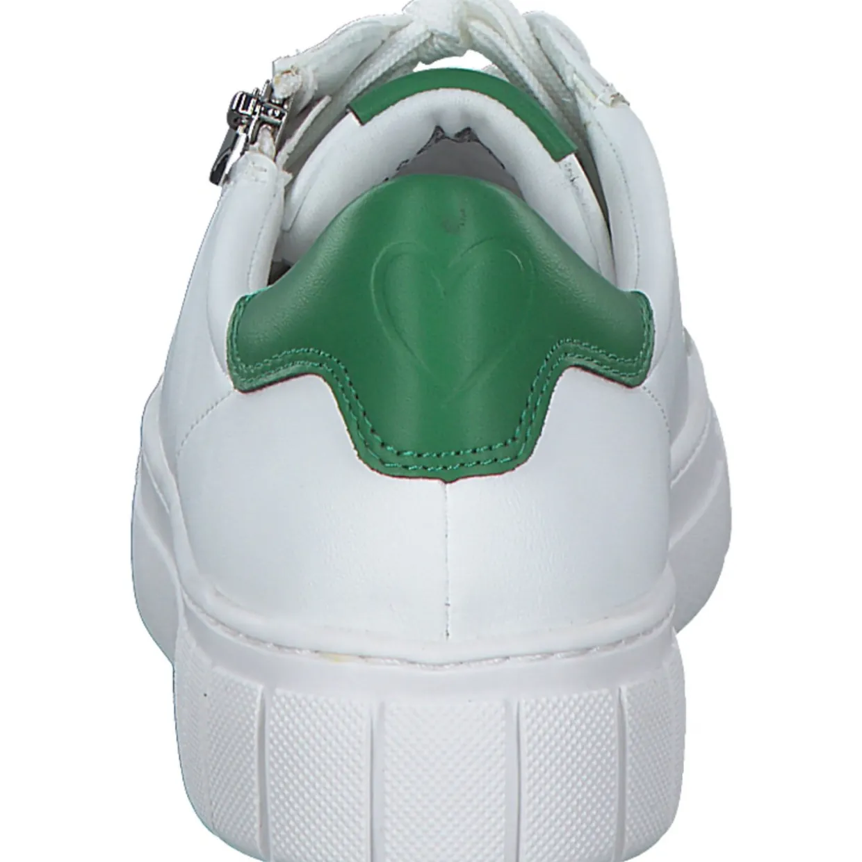 Marco Tozzi 23764, Schnürschuhe, Damen, WHITE/GREEN