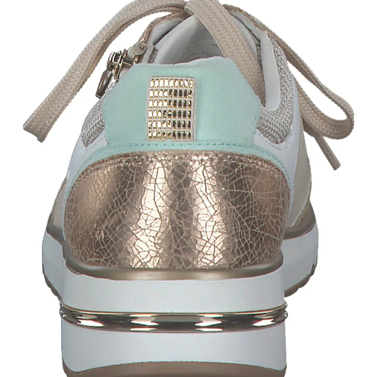 Marco Tozzi 23770, Schnürschuhe, Damen, GOLD COMB