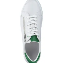 Marco Tozzi 23764, Schnürschuhe, Damen, WHITE/GREEN