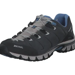 Meindl Vegas Lady 3065, Schnürschuhe, Damen, Grau / Dunkelblau