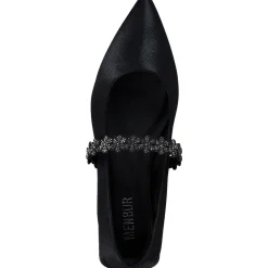 Menbur 25790-01, Ballerinas, Damen, black