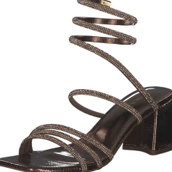 Menbur 23790, Plateau-Sandaletten, Damen, bronze