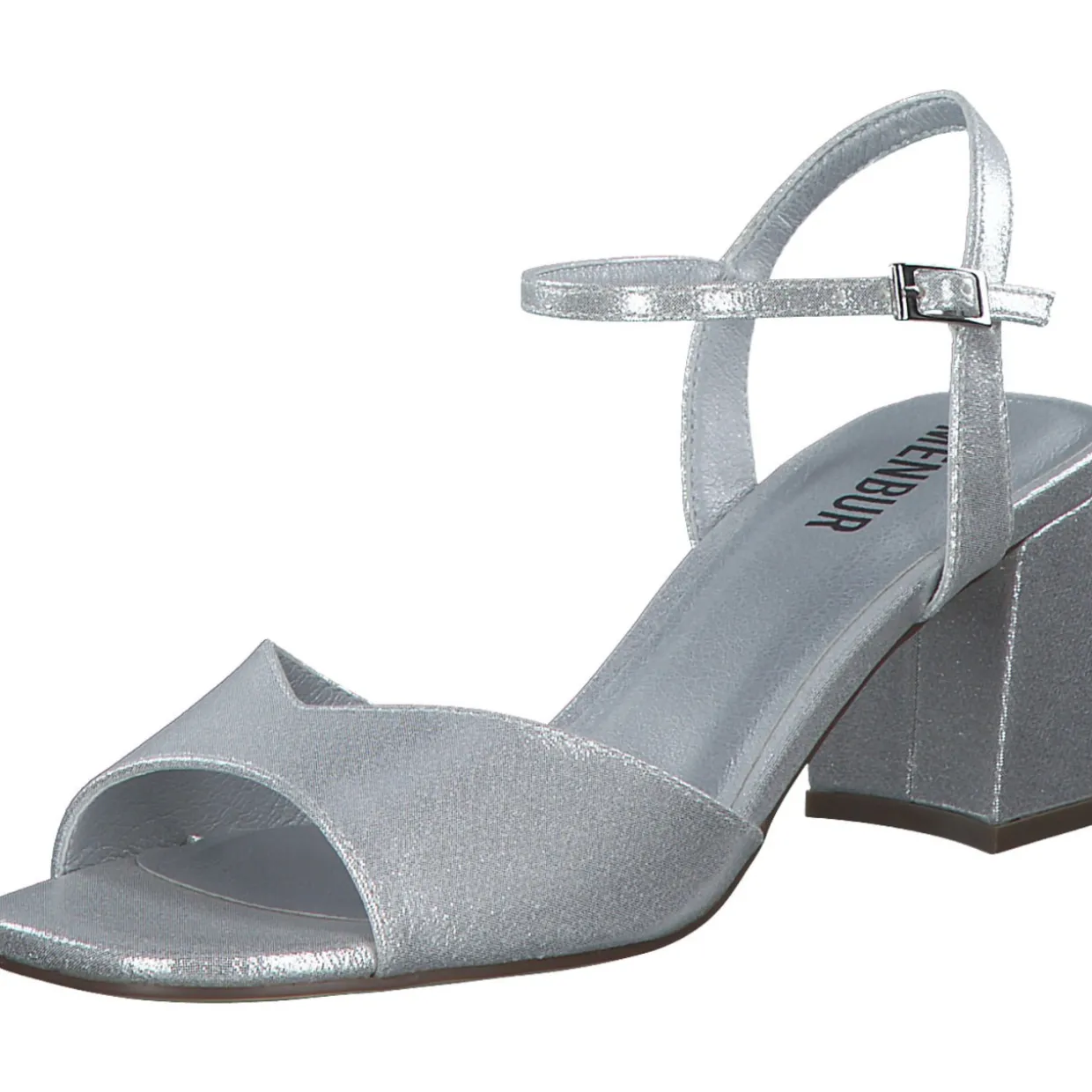 Menbur 25600, Plateau-Sandaletten, Damen, Grau