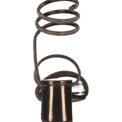 Menbur 23790, Plateau-Sandaletten, Damen, bronze