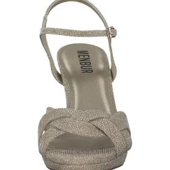 Menbur 24971, Plateau-Sandaletten, Damen, Mehrfarbig