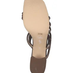 Menbur 23790, Plateau-Sandaletten, Damen, bronze