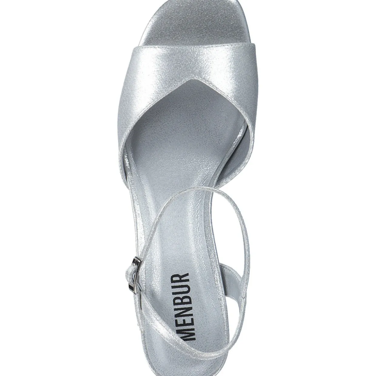 Menbur 25600, Plateau-Sandaletten, Damen, Grau